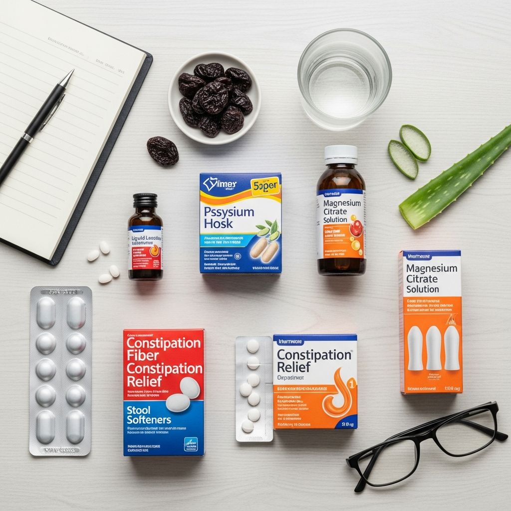 Explore safe and effective over-the-counter options for managing constipation symptoms