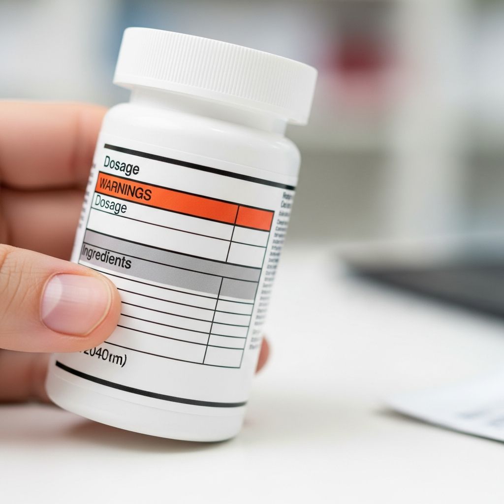 Learn to read and understand every element on your prescription bottle label