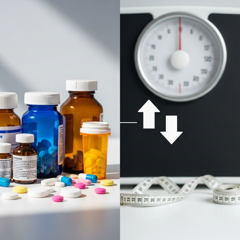 Prescription Medications and Weight Changes Understand how common medications affect body weight and what you can do about it.