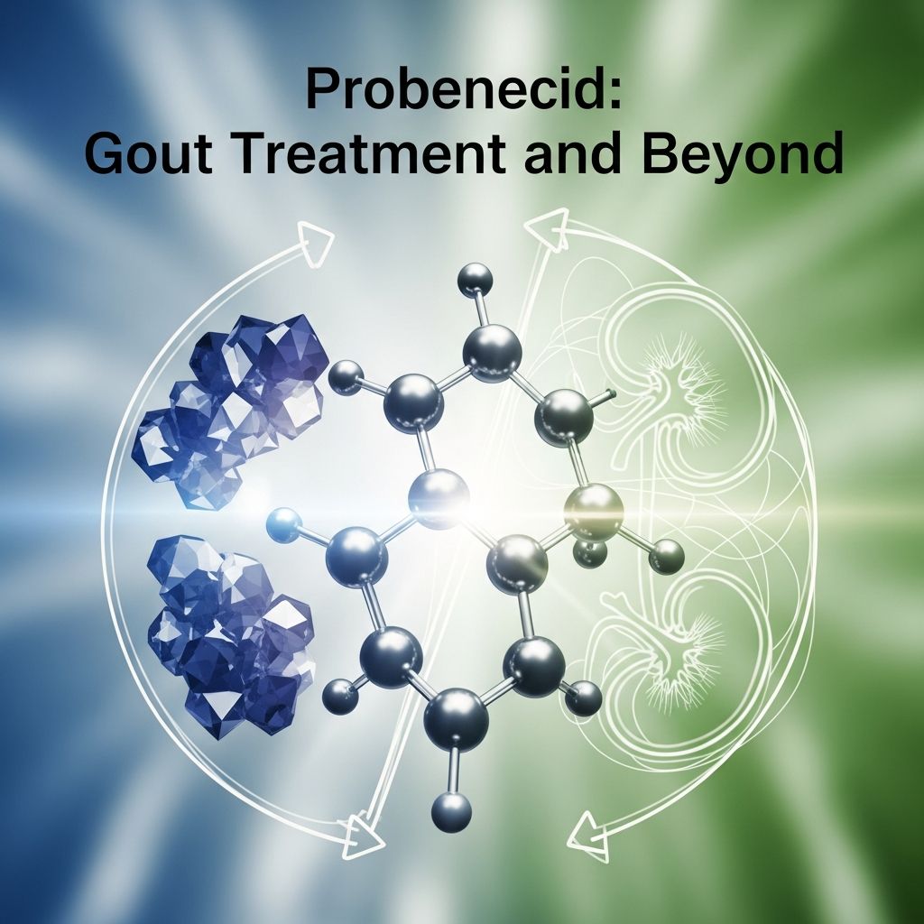 Discover how probenecid manages gout by lowering uric acid and explore its emerging roles in neurology and antibiotic enhancement for better health outcomes.