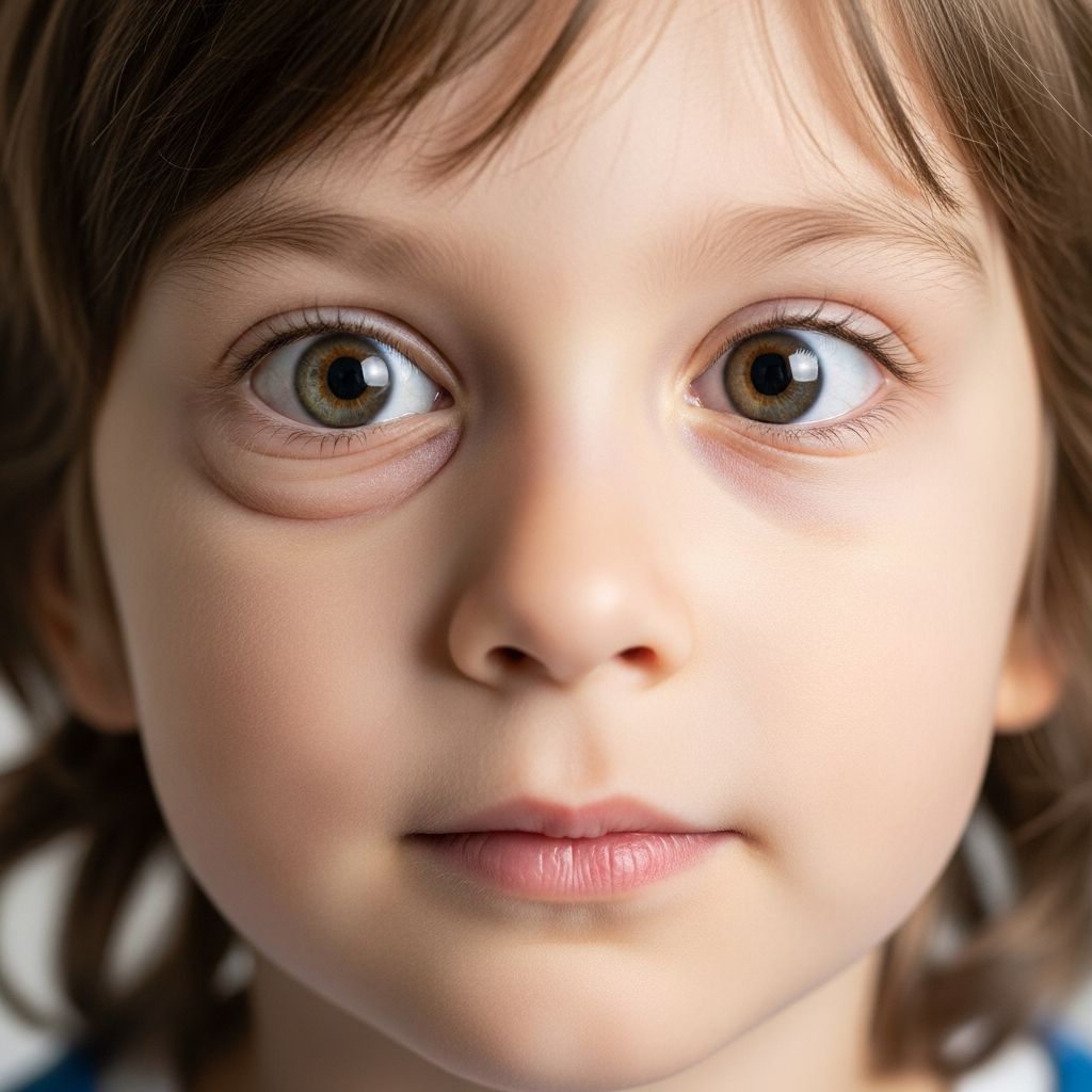 Discover how facial features can mimic crossed eyes in children, and learn to distinguish this harmless illusion from true eye misalignment conditions.