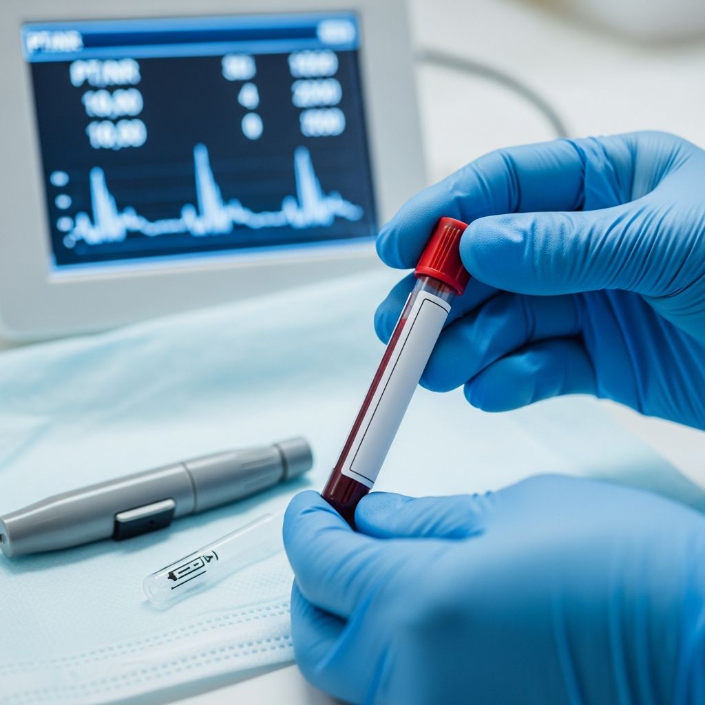 Understanding prothrombin time testing and INR results for blood clot management