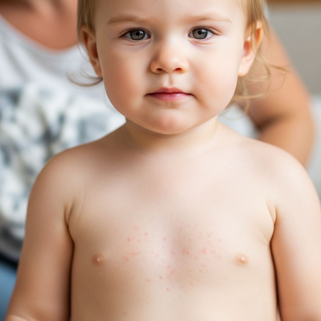 Understand roseola: the common childhood viral illness with high fever and distinctive rash, plus expert care tips for parents.