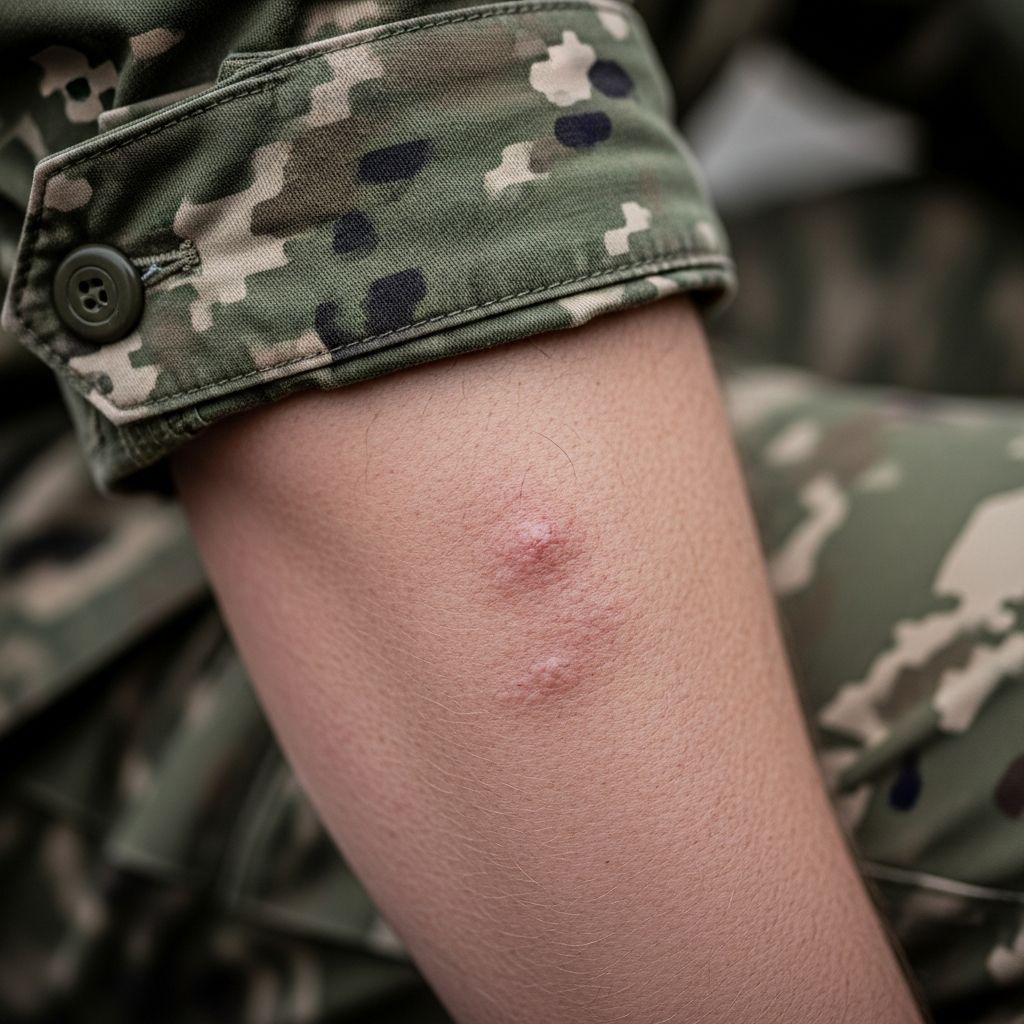Exploring the challenges of managing eczema and other dermatological issues among active-duty service members and veterans.