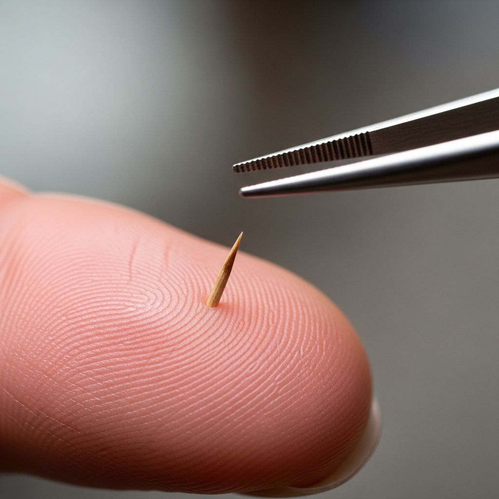 Splinters: 5 Safe Removal Steps And Infection Warning Signs Learn essential steps to identify, remove splinters safely, spot infections early, and prevent serious health complications at home or with medical help.