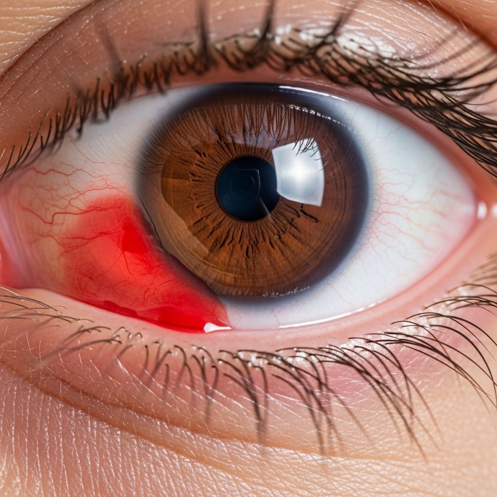 Discover the causes, symptoms, and management of subconjunctival hemorrhage, a common yet alarming eye condition that resolves on its own.
