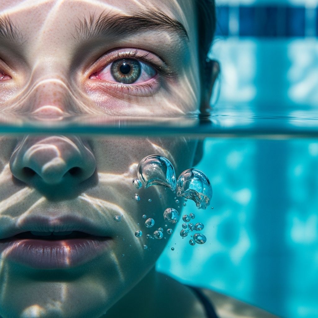 Discover why wearing contact lenses in water is risky and learn expert-recommended ways to protect your vision during swims.