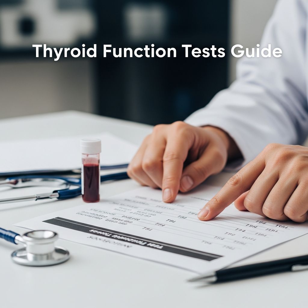 Comprehensive overview of thyroid blood tests, their role in diagnosing disorders, normal ranges, and what results mean for your health.