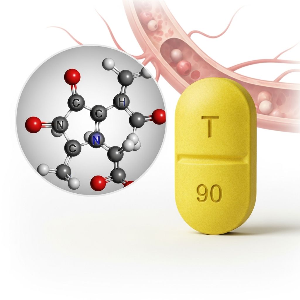 Discover essential information on ticagrelor, the antiplatelet medication that helps prevent heart attacks and strokes in high-risk patients.