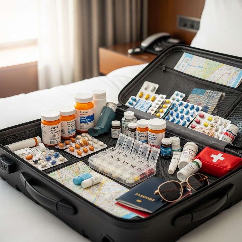 Traveling With Medicines: Complete Guide And Checklist Essential guidelines for safely transporting prescription and over-the-counter drugs during international trips to avoid legal issues.