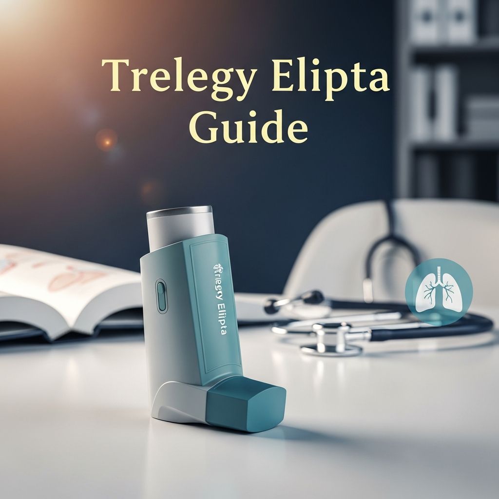 Trelegy Ellipta Guide Comprehensive guide to Trelegy Ellipta: triple-action inhaler for COPD and asthma management in adults.