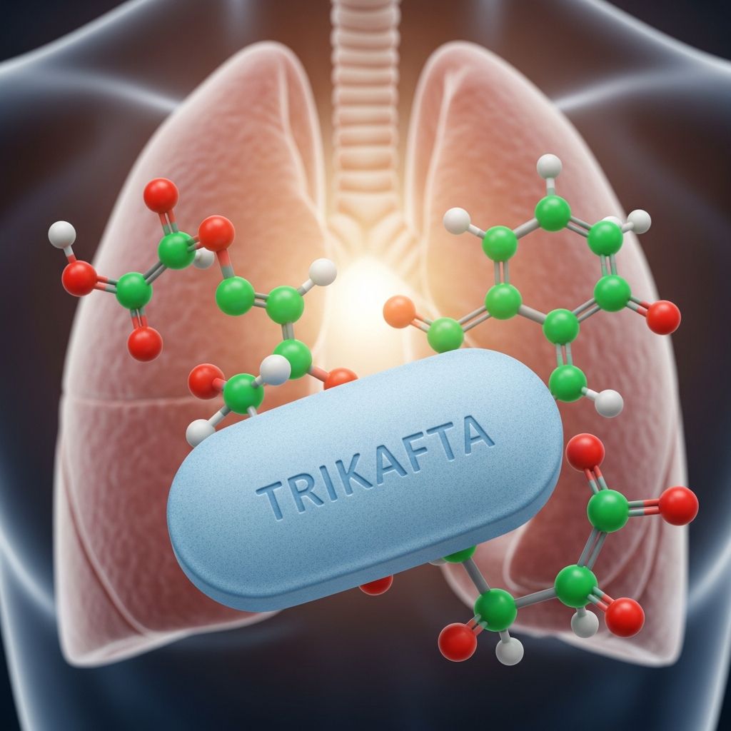 Discover how Trikafta revolutionizes cystic fibrosis management with its triple-action formula for better lung health and daily life.