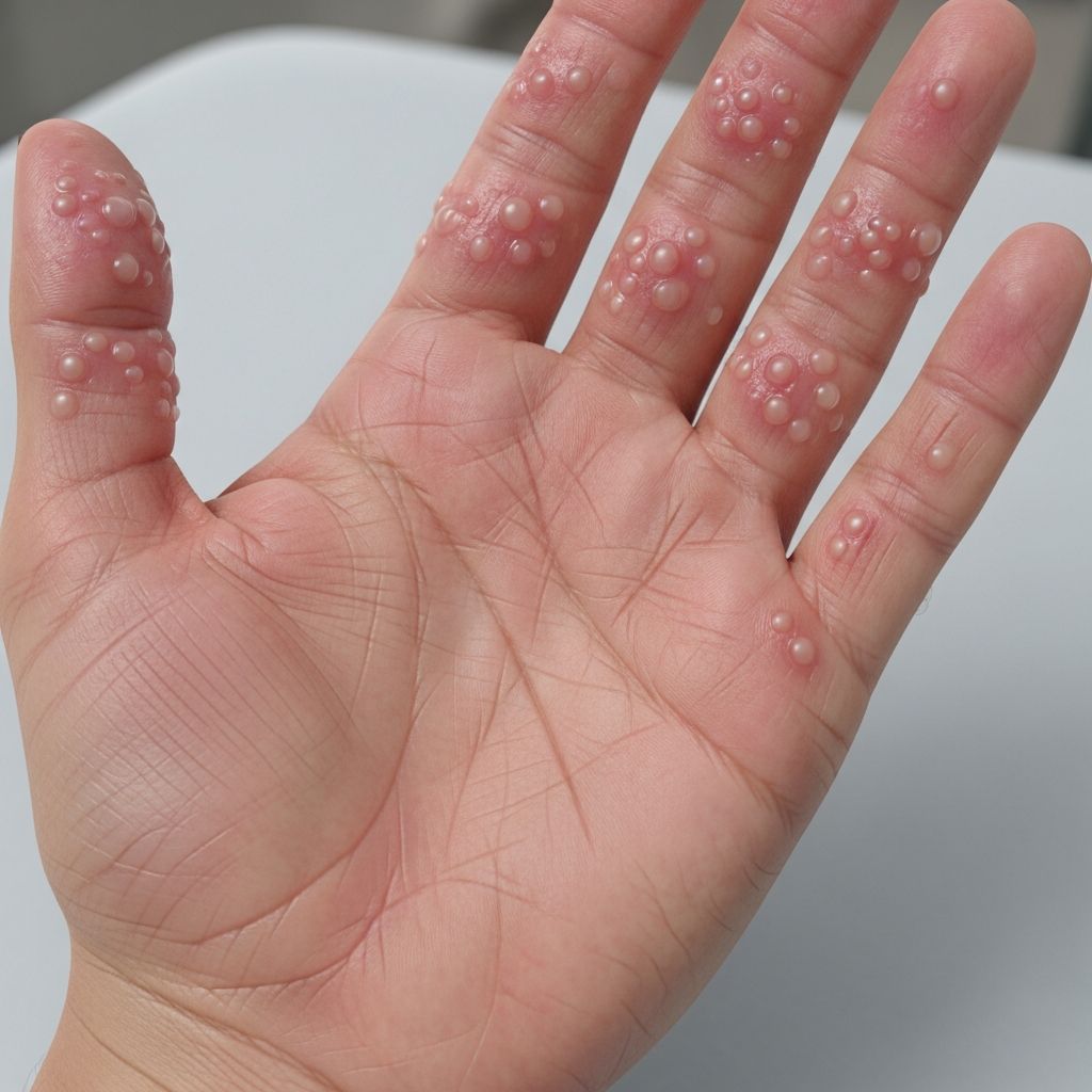 Explore the causes, symptoms, and effective strategies for managing dyshidrotic eczema, a common blistering skin condition affecting hands and feet.