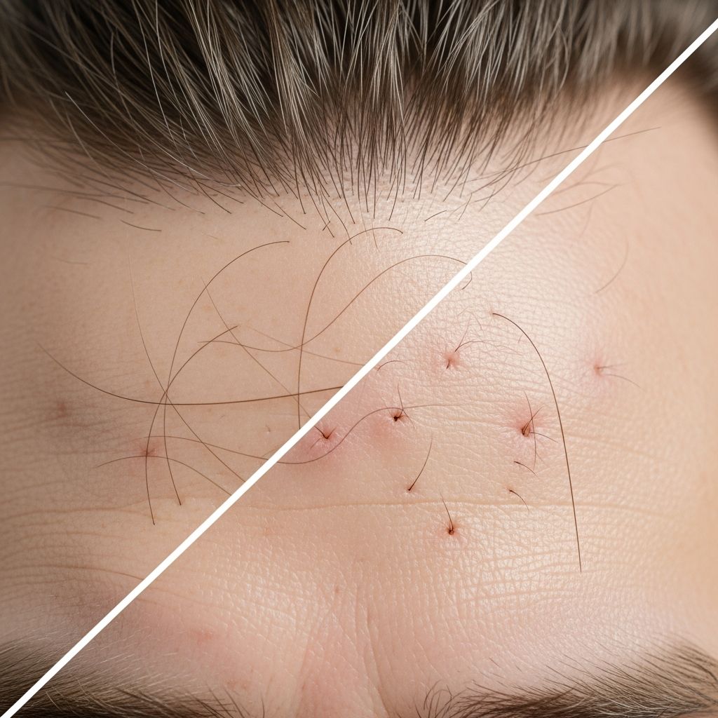 Learn to distinguish between everyday hair shedding and signs of abnormal hair loss