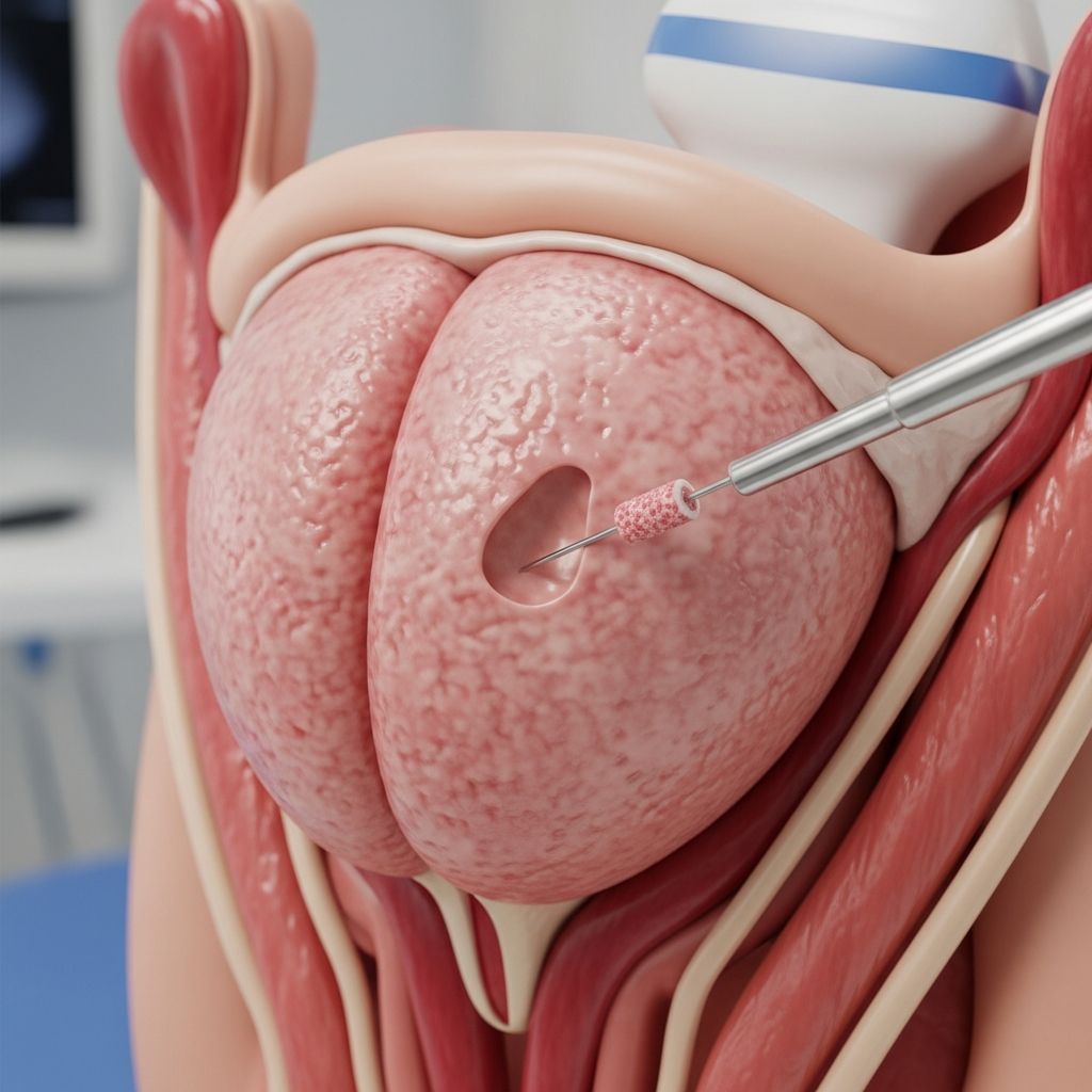 Comprehensive guide to prostate biopsy procedures, preparation, risks, recovery, and what results mean for prostate cancer diagnosis.
