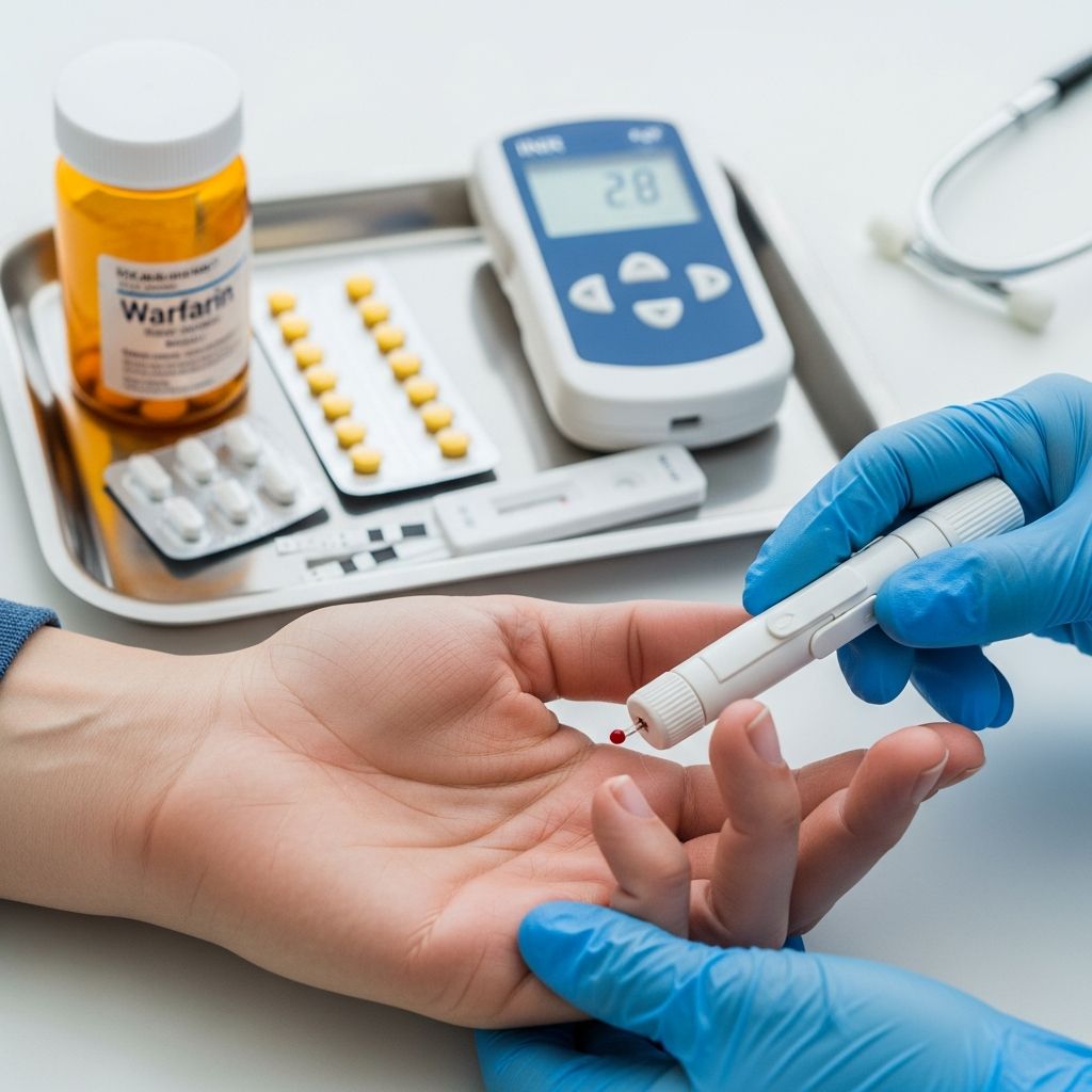 Comprehensive guide to warfarin therapy, INR monitoring, and safe anticoagulation practices for preventing blood clots.