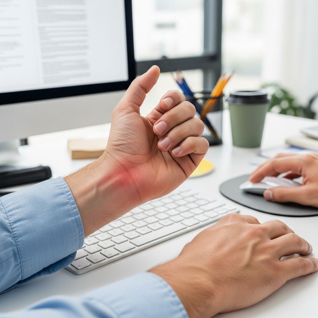 Understand the hidden risks of daily work tasks and how to safeguard your body from painful overuse conditions.